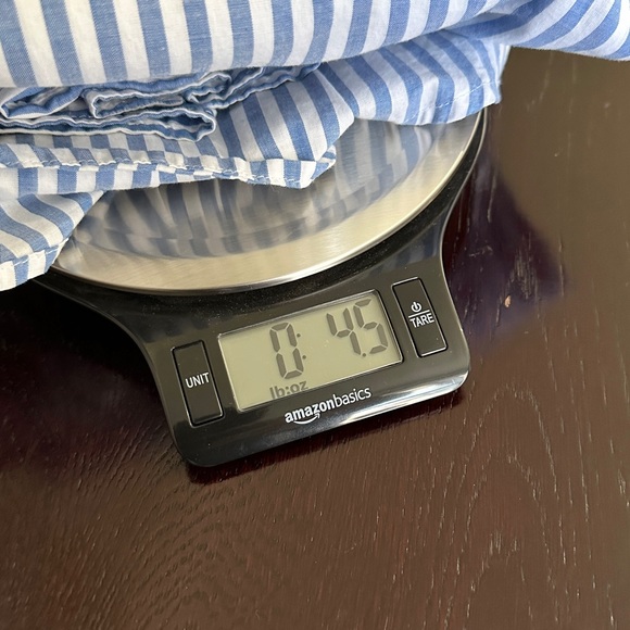 J. Crew XS Blue and White Long Sleeve Relaxed Button Down Shirt Style AY488 - Picture 11 of 11